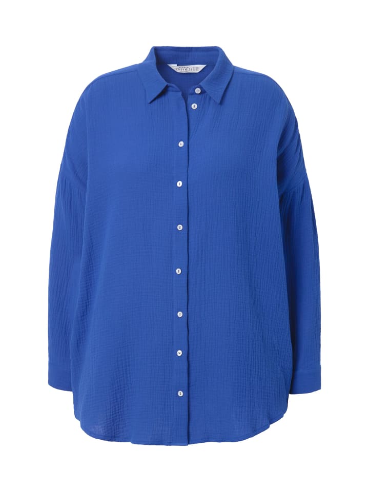 Блузка-рубашка цвета сапфир Studio Untold
Блузка-рубашка цвета сапфир Studio Untold