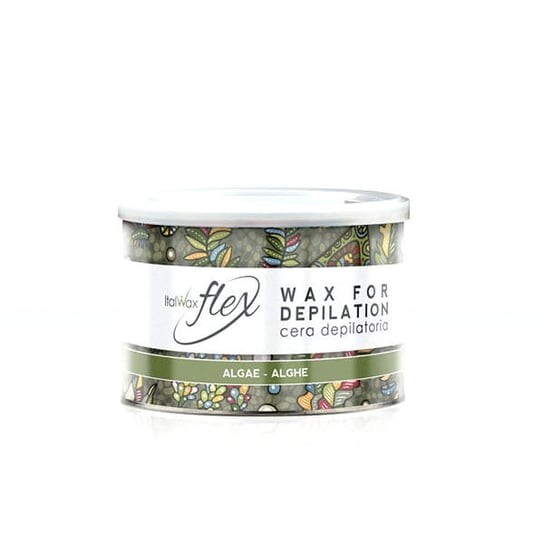 Водоросли), высокопластичный, прозрачный воск для депиляции в банке 400 мл для депиляции больших участков волос ItalWax Flex Algae (
Водоросли), высокопластичный, прозрачный воск для депиляции в банке 400 мл для депиляции больших участков волос ItalWax Flex Algae (