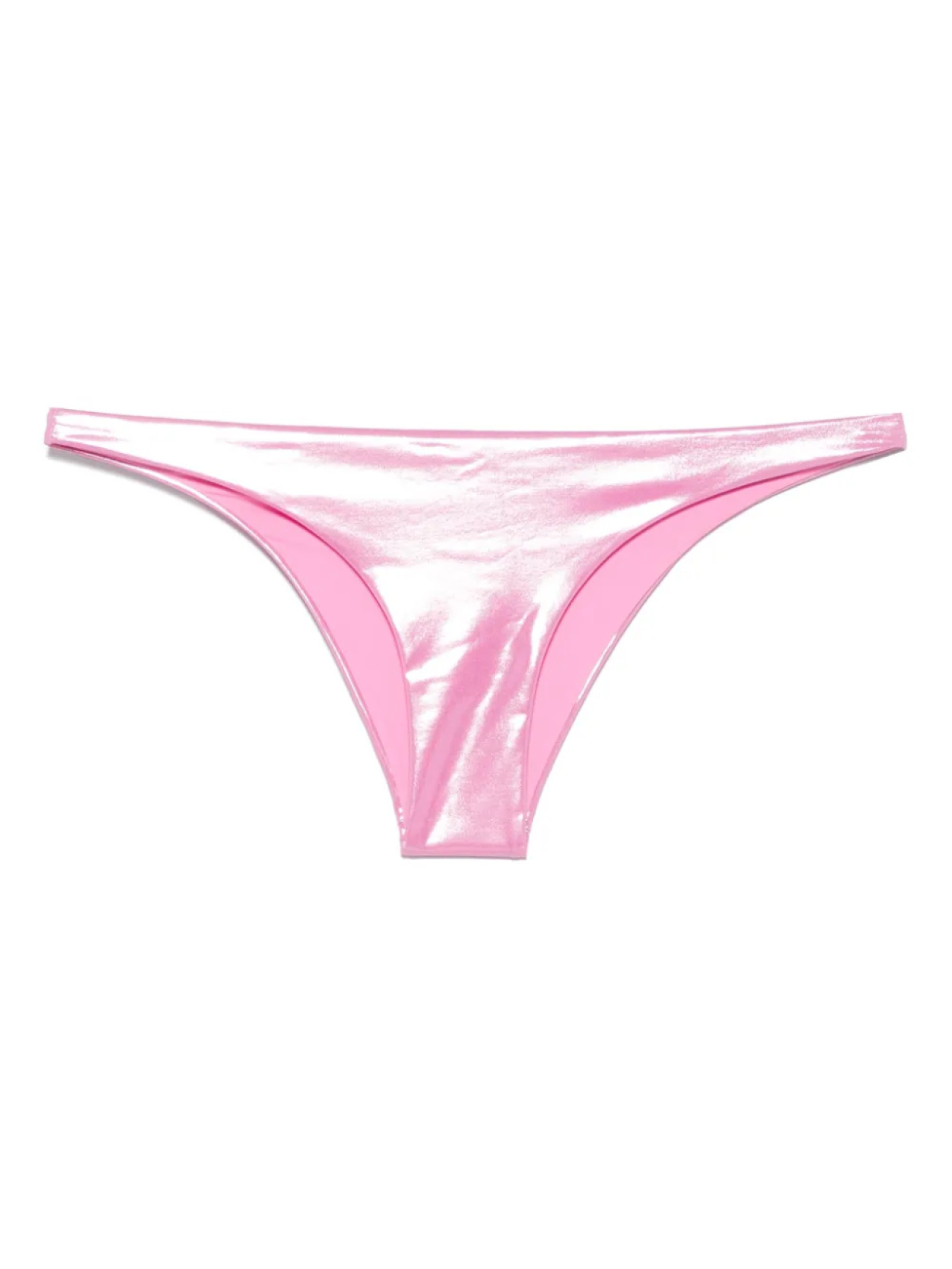 Ламинированные плавки бикини из джерси Blumarine, розовый
Ламинированные плавки бикини из джерси Blumarine, розовый