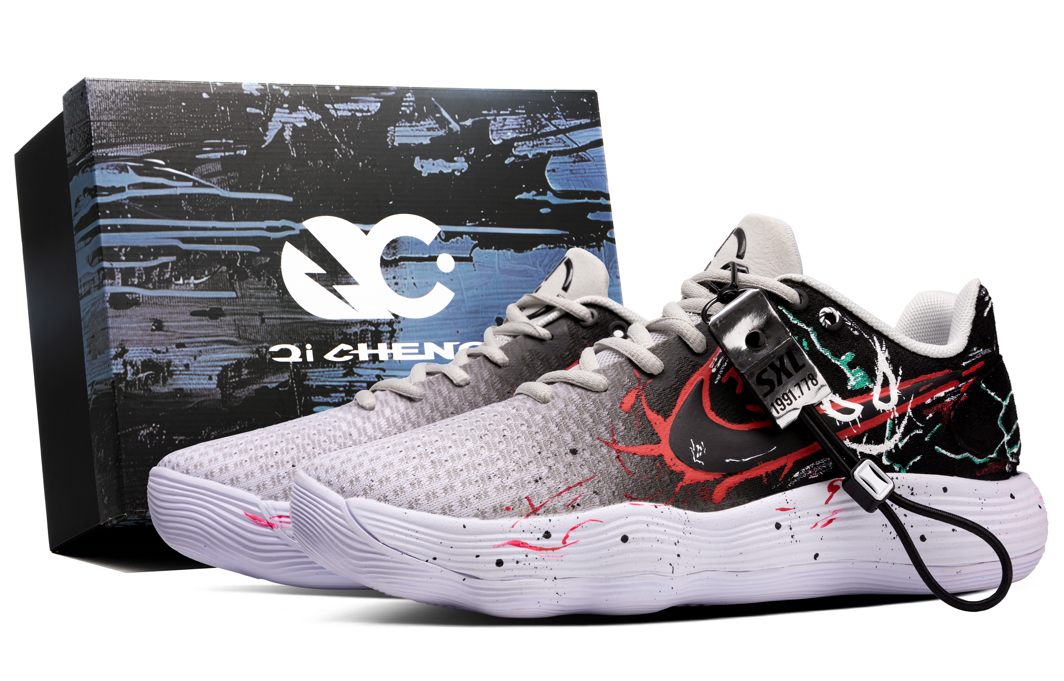 Nike Баскетбольные кроссовки Hyperdunk 2017 Low Fantasy Glow Trace Box Shock Absorbers с противоскользящим покрытием, низкие, мужские, черно-серые
Nike Баскетбольные кроссовки Hyperdunk 2017 Low Fantasy Glow Trace Box Shock Absorbers с противоскользящим покрытием, низкие, мужские, черно-серые