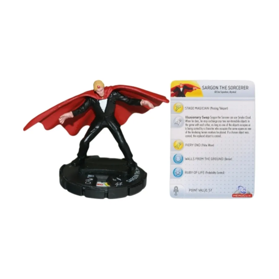 Саргон Колдун #025 (U), DC HeroClix - 75th Anniversary - Singles
Саргон Колдун #025 (U), DC HeroClix - 75th Anniversary - Singles