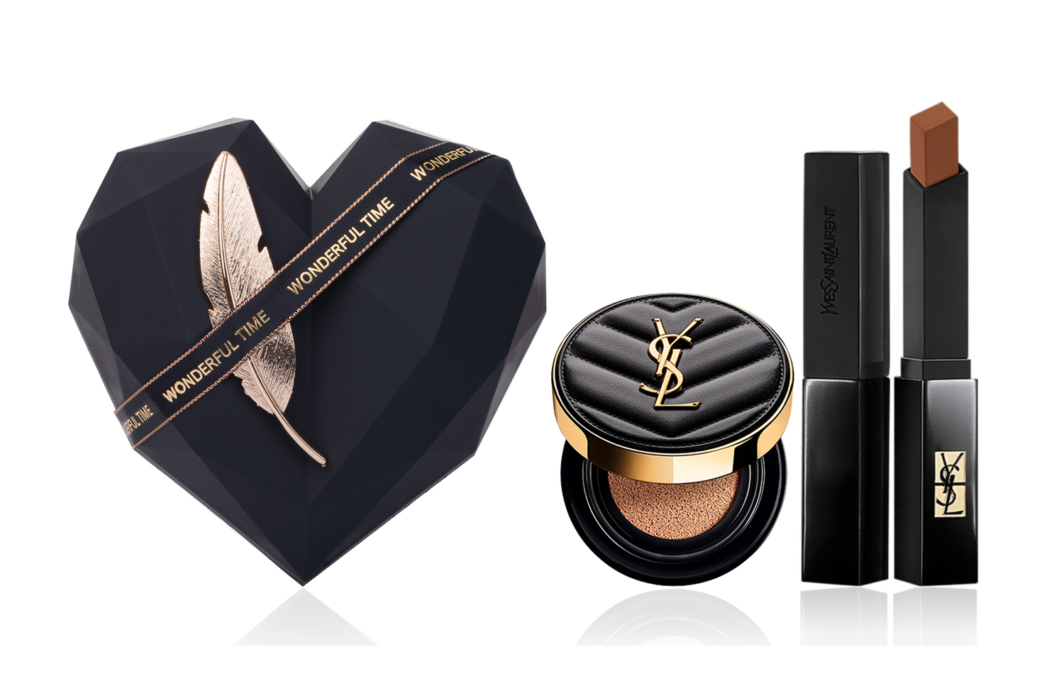 Набор косметики для лица Luxury Pet Foundation Box с велюровым сатиновым матовым покрытием без эффекта переноса SAINT LAURENT
Набор косметики для лица Luxury Pet Foundation Box с велюровым сатиновым матовым покрытием без эффекта переноса SAINT LAURENT