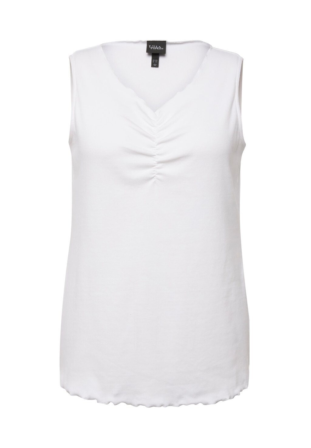 Топ CURLY HEM TANK Ulla Popken, белый
Топ CURLY HEM TANK Ulla Popken, белый