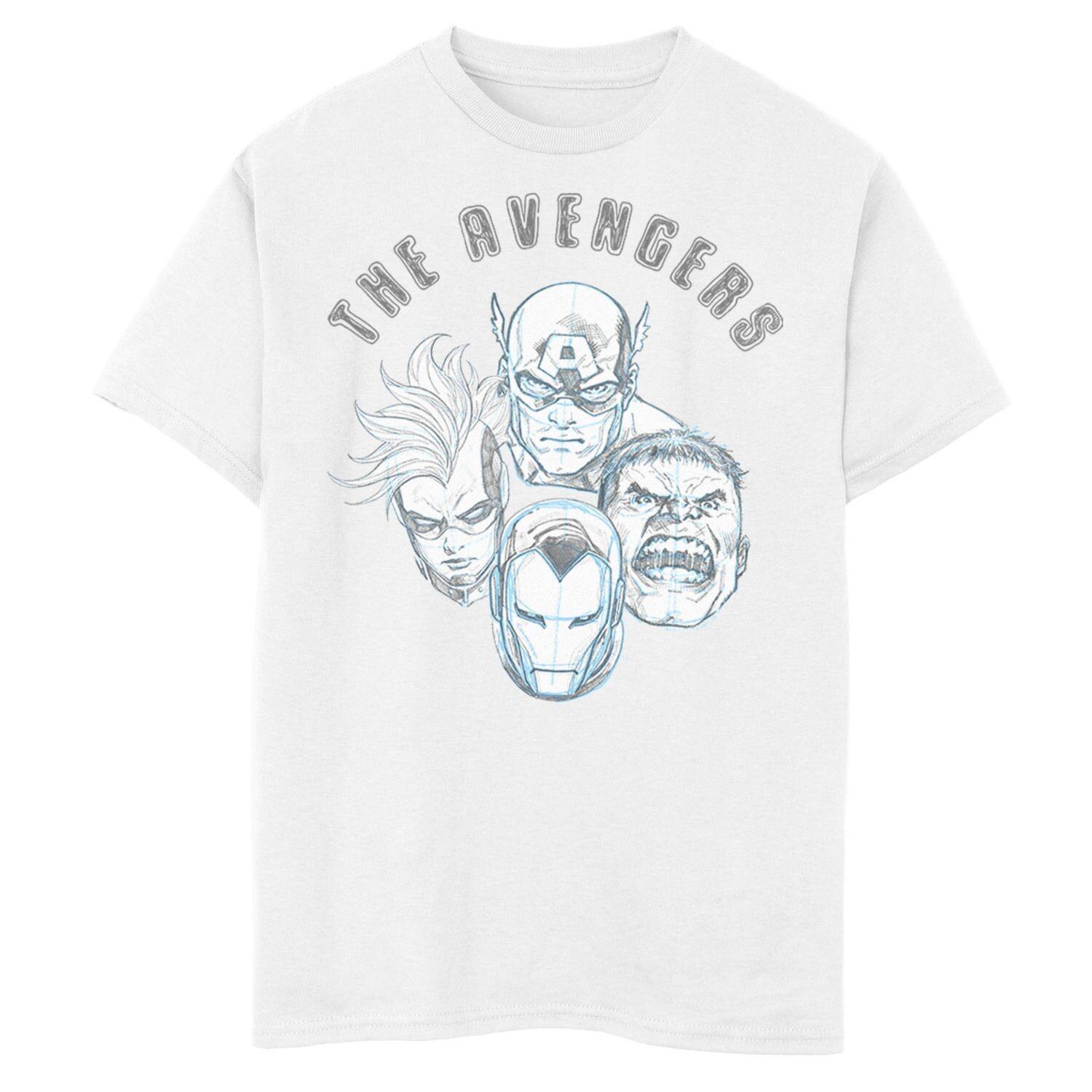 Футболка с круглым плакатом и графическим изображением для мальчиков 8–20 лет с изображением Мстителей Marvel Group Shot Marvel
Футболка с круглым плакатом и графическим изображением для мальчиков 8–20 лет с изображением Мстителей Marvel Group Shot Marvel