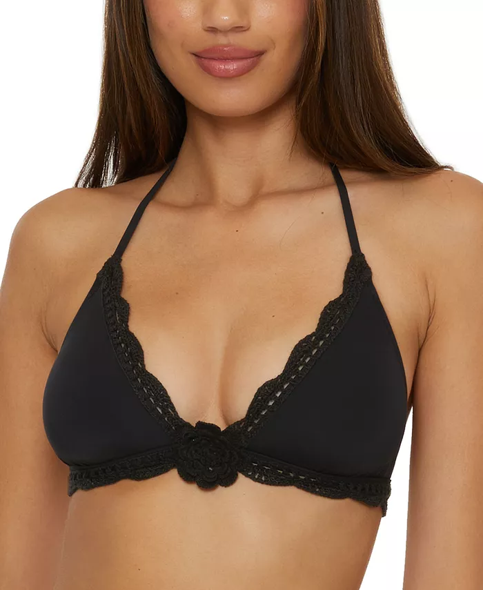 Женский топ бикини Colette Flower на запах Becca, черный
Женский топ бикини Colette Flower на запах Becca, черный