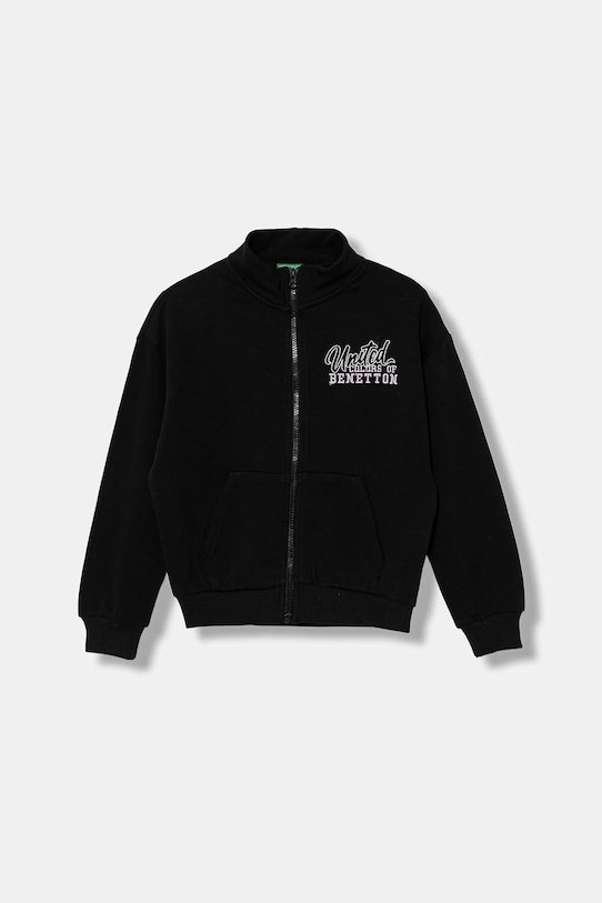 Детская хлопковая толстовка United Colors Of Benetton, черный
Детская хлопковая толстовка United Colors Of Benetton, черный