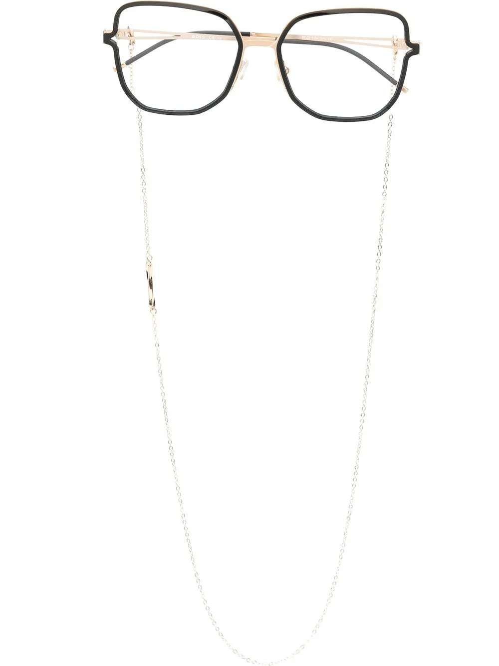 Очки в квадратной оправе BOSS, черный
Очки в квадратной оправе BOSS, черный