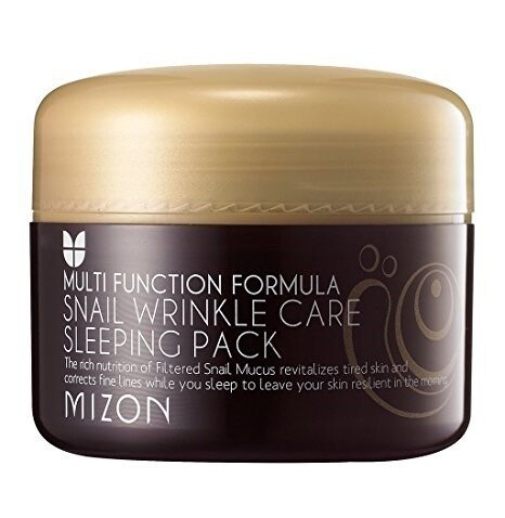 Ночная маска Snail Wrinkle Care, крем против морщин, 80 мл Mizon
Ночная маска Snail Wrinkle Care, крем против морщин, 80 мл Mizon