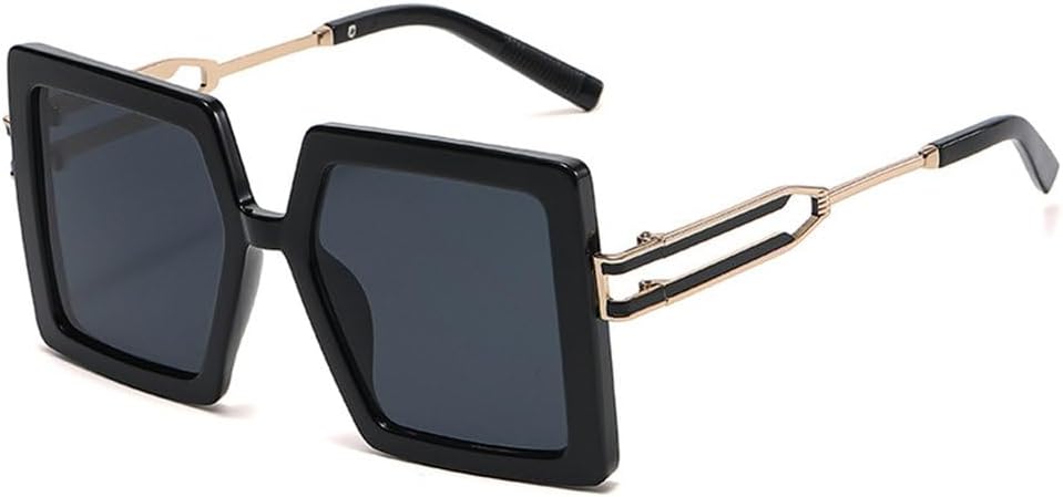 Модные солнцезащитные очки большого размера для мужчин, трендовые градиентные оттенки UV400, женские ретро-очки оранжевого и шампанского цвета, черные и серые TYUVIVO, Black Grey
Модные солнцезащитные очки большого размера для мужчин, трендовые градиентные оттенки UV400, женские ретро-очки оранжевого и шампанского цвета, черные и серые TYUVIVO, Black Grey