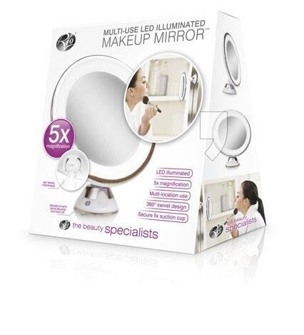 Зеркало косметическое RIO BEAUTY MMSU , белый
Зеркало косметическое RIO BEAUTY MMSU , белый