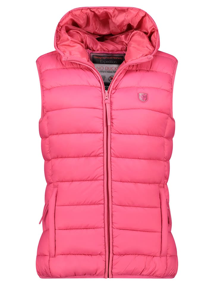 Geographical Norway Стеганый жилет «Ватикоталь» розового цвета
Geographical Norway Стеганый жилет «Ватикоталь» розового цвета