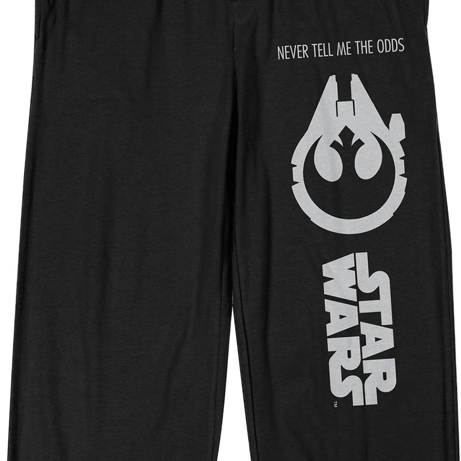 Мужские брюки для сна с надписью «Never Tell Me The Odds» Star Wars Rebel Alliance
Мужские брюки для сна с надписью «Never Tell Me The Odds» Star Wars Rebel Alliance