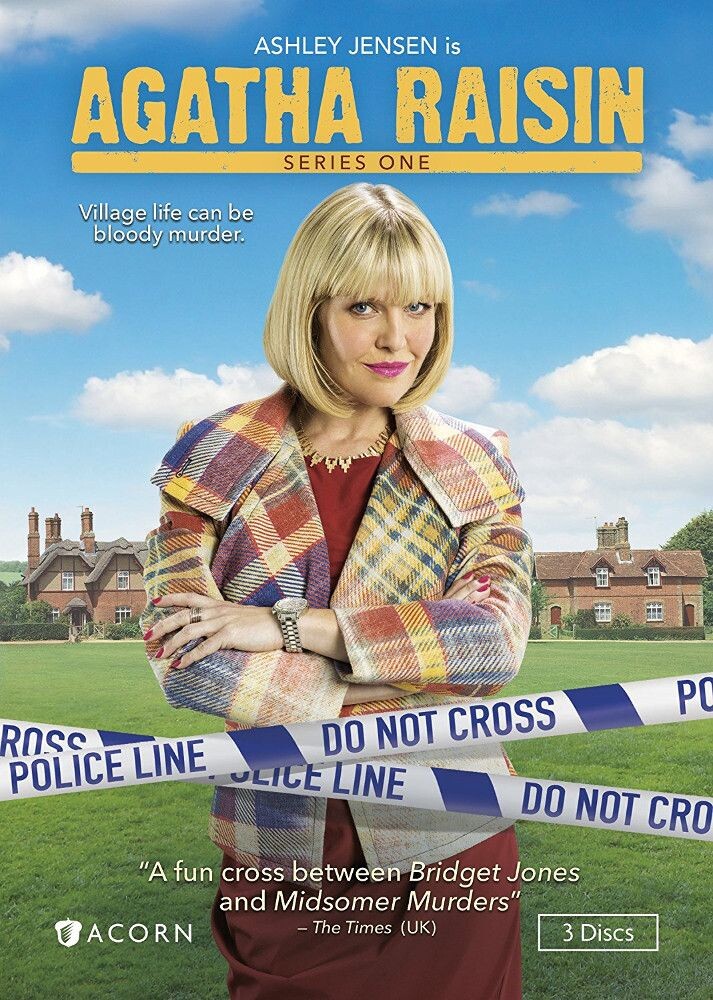 Диск DVD Agatha Raisin: Series 1 
Диск DVD Agatha Raisin: Series 1