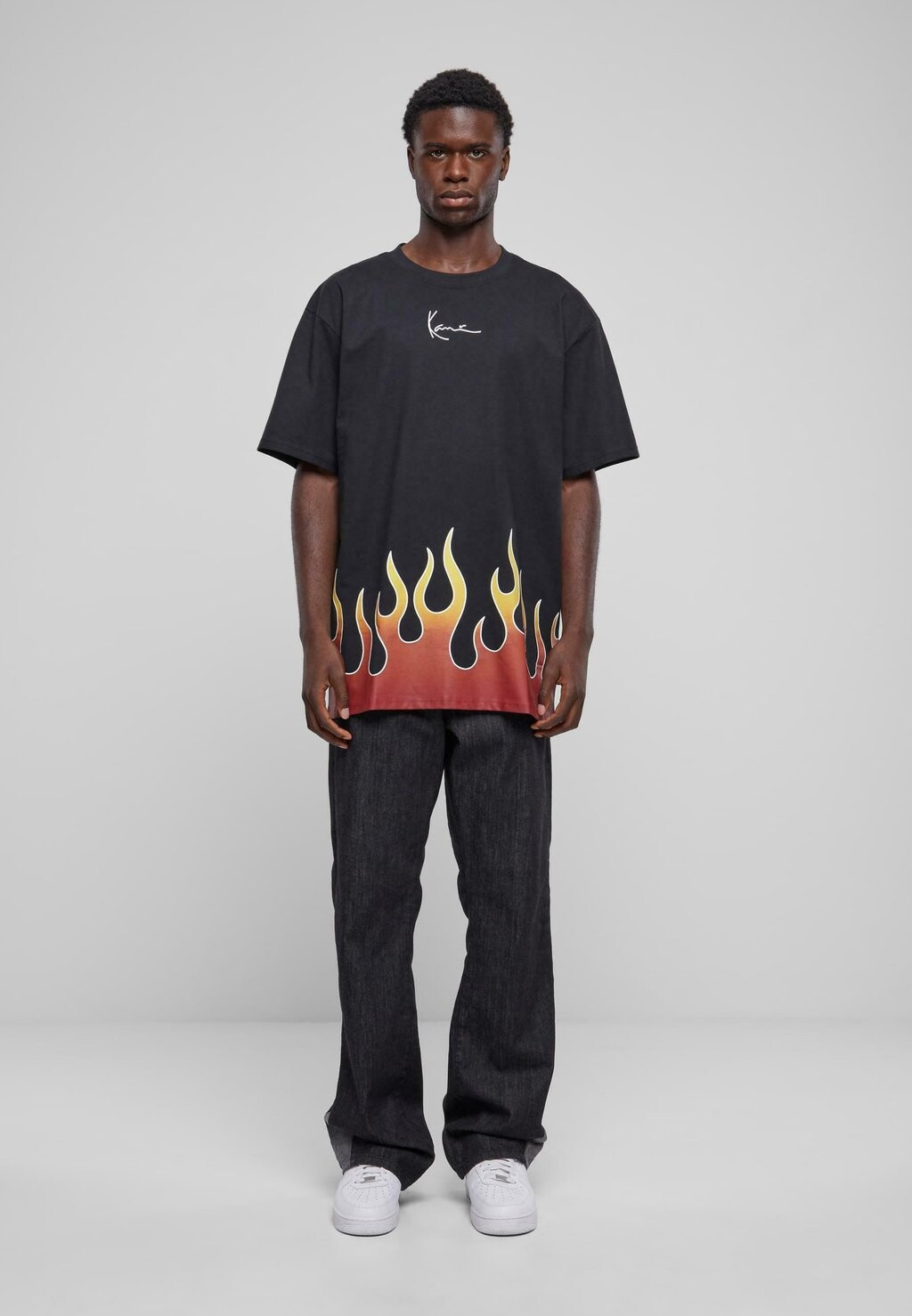 Футболка с принтом Small Signature Flame Karl Kani, черная
Футболка с принтом Small Signature Flame Karl Kani, черная