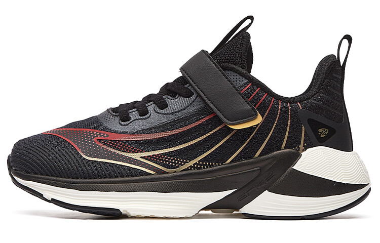 Кроссовки для детей Fudan Technology Kids Erke Kids, цвет Positive black/college red 
Кроссовки для детей Fudan Technology Kids Erke Kids, цвет Positive black/college red