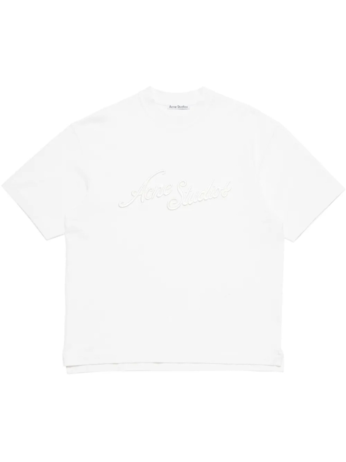 Футболка с вышитым логотипом Acne Studios, белый
Футболка с вышитым логотипом Acne Studios, белый