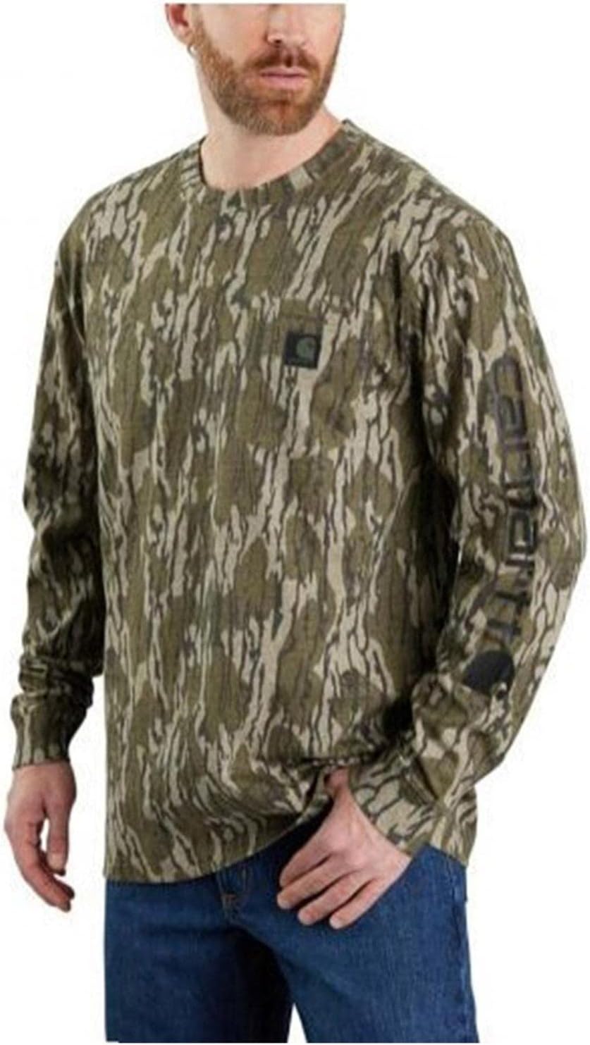 Футболка Carhartt Men's 105483 Loose Fit Heavyweight Long-Sleeve Pocket Camo Logo Graphi, Mossy Oak Bottomland Camo, Зеленый, Футболка Carhartt Men's 105483 Loose Fit Heavyweight Long-Sleeve Pocket Camo Logo Graphi, Mossy Oak Bottomland Camo
Футболка Carhartt Men's 105483 Loose Fit Heavyweight Long-Sleeve Pocket Camo Logo Graphi, Mossy Oak Bottomland Camo, Зеленый, Футболка Carhartt Men's 105483 Loose Fit Heavyweight Long-Sleeve Pocket Camo Logo Graphi, Mossy Oak Bottomland Camo