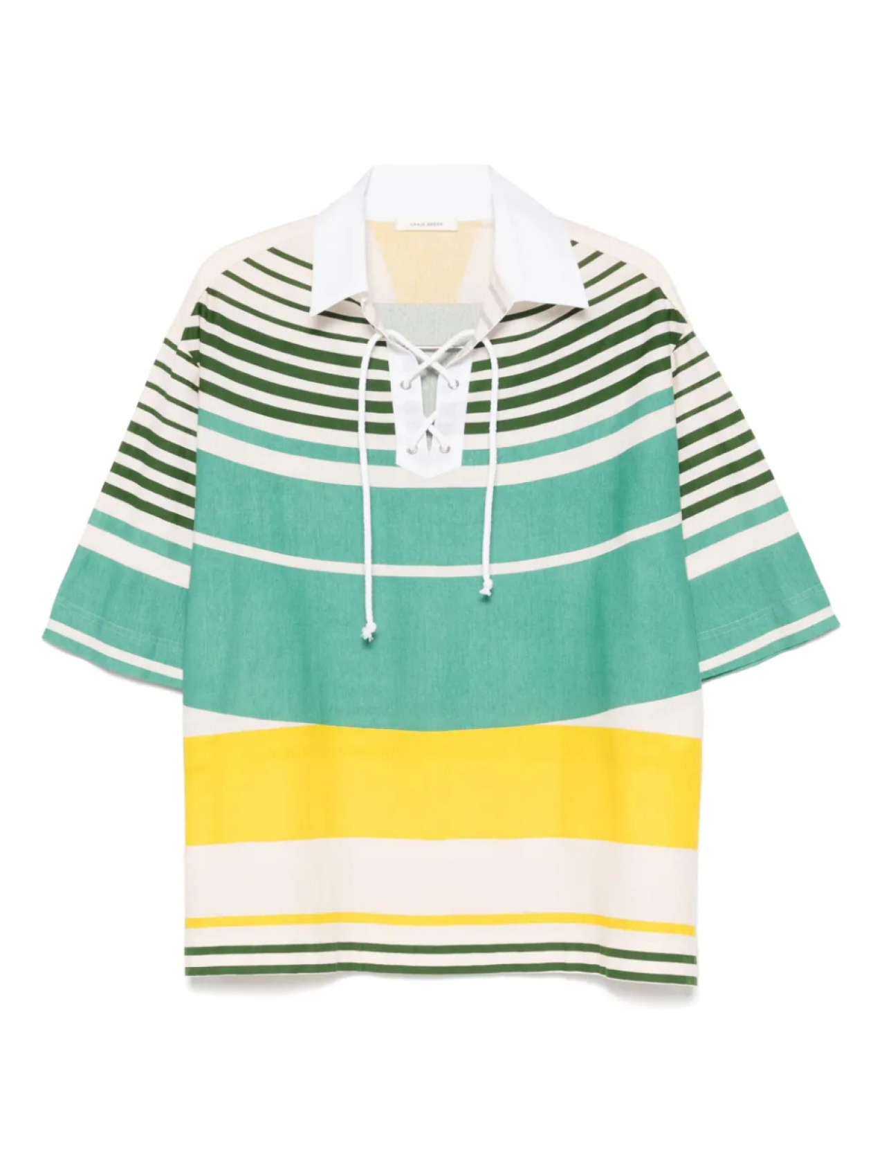 Craig Green рубашка поло Wave, нейтральный
Craig Green рубашка поло Wave, нейтральный