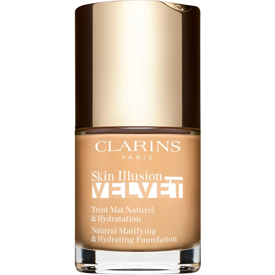 Тональная основа CLARINS Skin Illusion Velvet, 105N / 30 ml 
Тональная основа CLARINS Skin Illusion Velvet, 105N / 30 ml