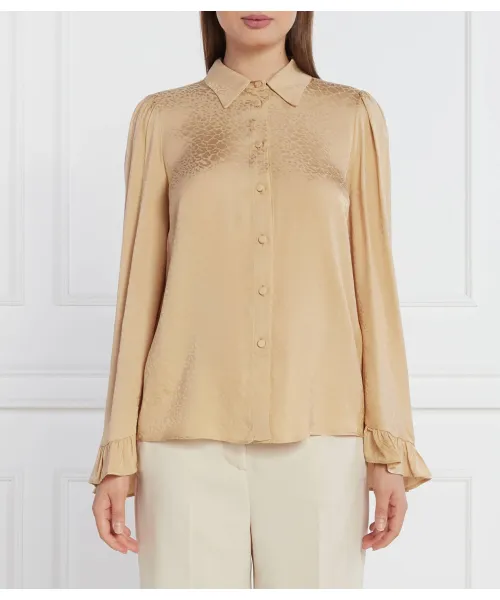 Рубашка Regular fit Twin-Set, бежевый
Рубашка Regular fit Twin-Set, бежевый