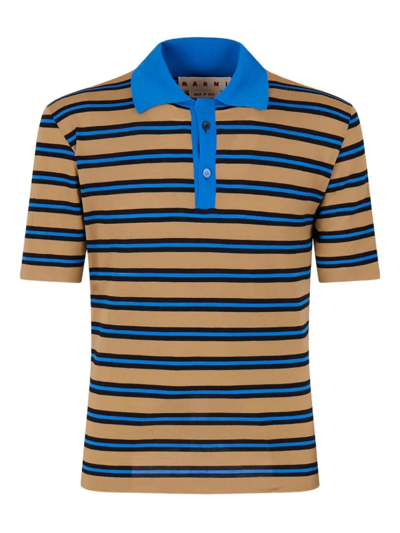 Полосатая рубашка поло Marni, коричневый
Полосатая рубашка поло Marni, коричневый