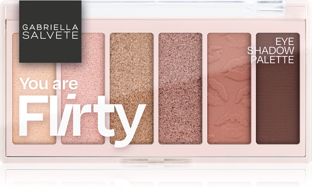Палитра теней для век 6 оттенков Gabriella Salvete, atspalvis you are flirty 12 гр
Палитра теней для век 6 оттенков Gabriella Salvete, atspalvis you are flirty 12 гр