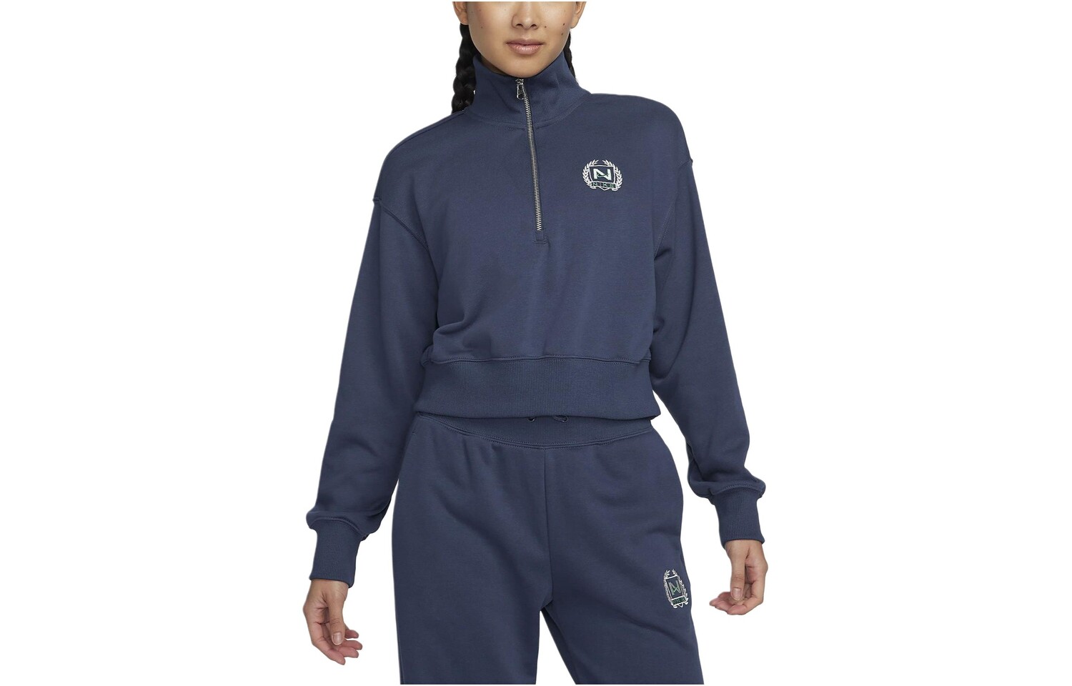 Свитшот женский темно-синий Nike
Свитшот женский темно-синий Nike