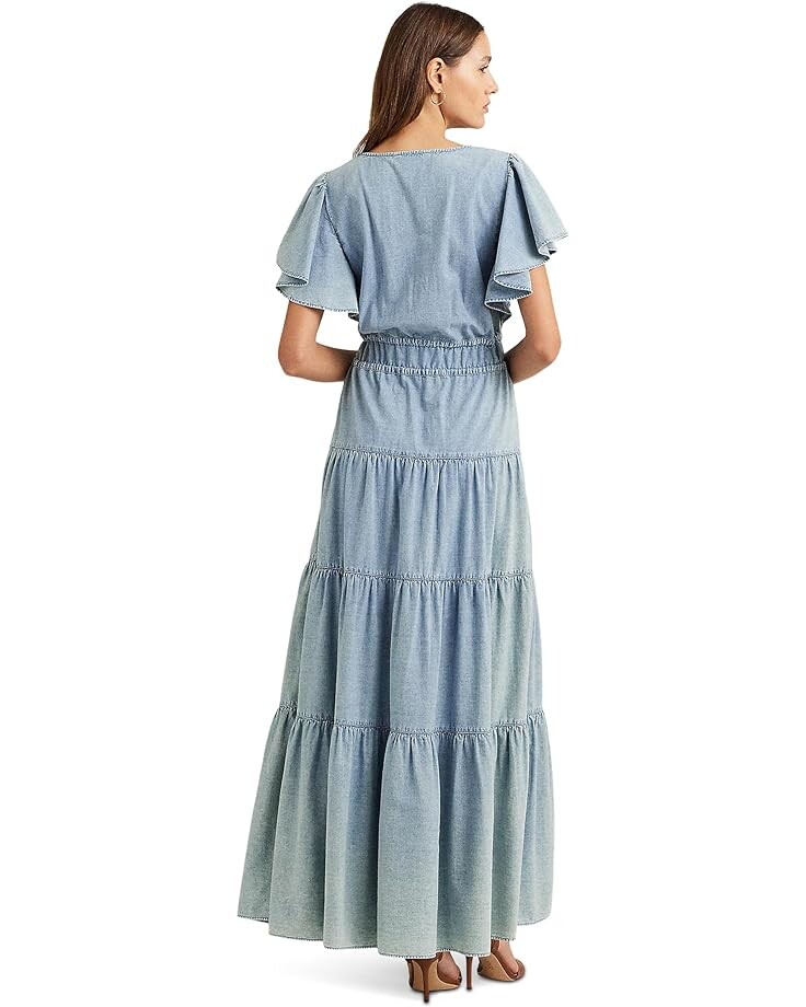 Платье LAUREN Ralph Lauren Chambray Tiered Maxidress, цвет Isla Wash
Платье LAUREN Ralph Lauren Chambray Tiered Maxidress, цвет Isla Wash