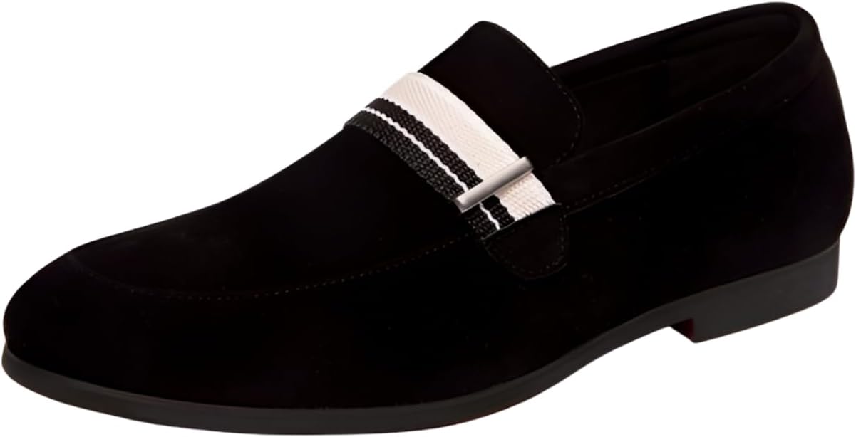 Мужские повседневные лоферы Santimon из замши, мужские слипоны, формальные туфли с полосками, мокасины, черный
Мужские повседневные лоферы Santimon из замши, мужские слипоны, формальные туфли с полосками, мокасины, черный