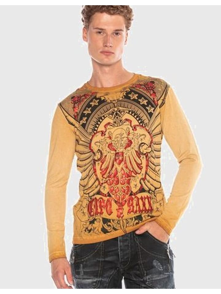 Футболка Cipo & Baxx, цвет mustard
Футболка Cipo & Baxx, цвет mustard