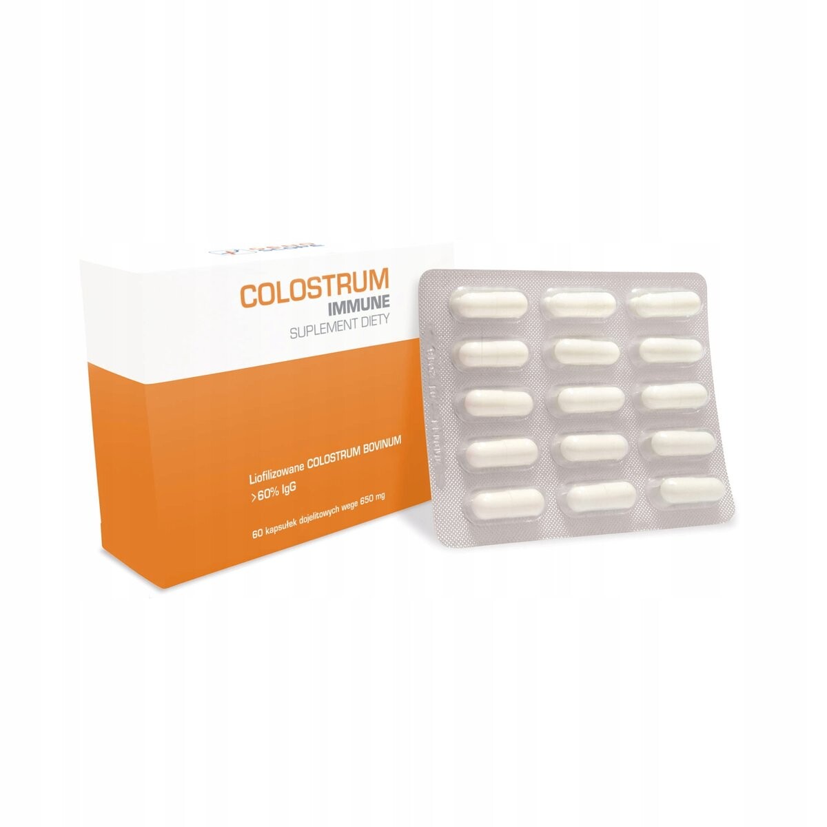 Диетическая добавка Colostrum Immune 60% IgG - Диетическая добавка - кишечнорастворимые капсулы 60 шт Genoscope
Диетическая добавка Colostrum Immune 60% IgG - Диетическая добавка - кишечнорастворимые капсулы 60 шт Genoscope