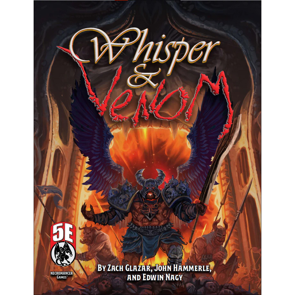 Ролевая игра Frog God Games Whisper & Venom (D&D 5E Compatible)
Ролевая игра Frog God Games Whisper & Venom (D&D 5E Compatible)