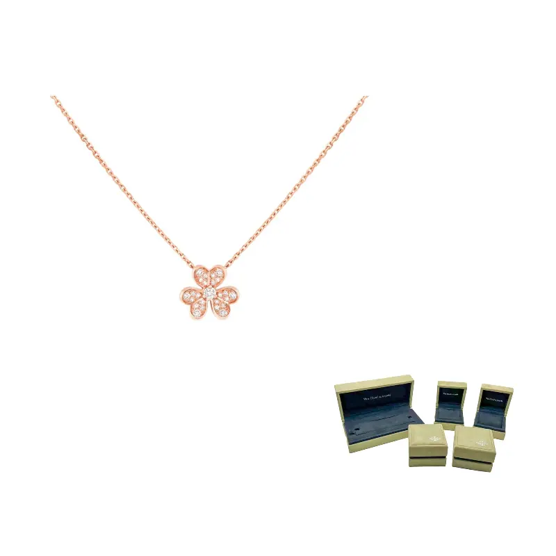 Колье с бриллиантами серии Frivole Van Cleef & Arpels
Колье с бриллиантами серии Frivole Van Cleef & Arpels