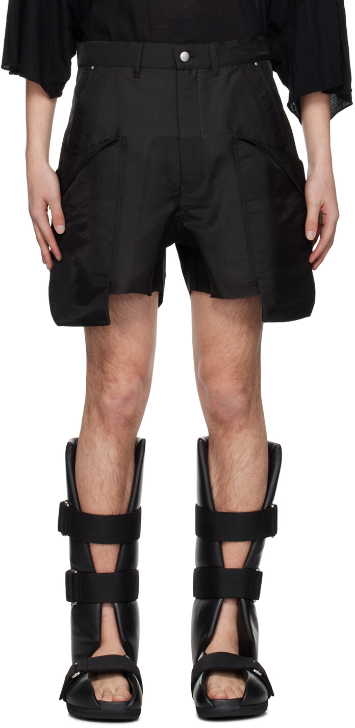 Шорты-карго Стефана Rick Owens, черный
Шорты-карго Стефана Rick Owens, черный