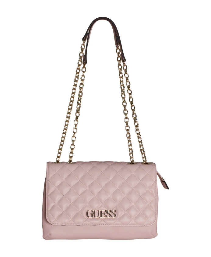 Мягкая сумка через плечо с цепочкой Guess, розовый
Мягкая сумка через плечо с цепочкой Guess, розовый