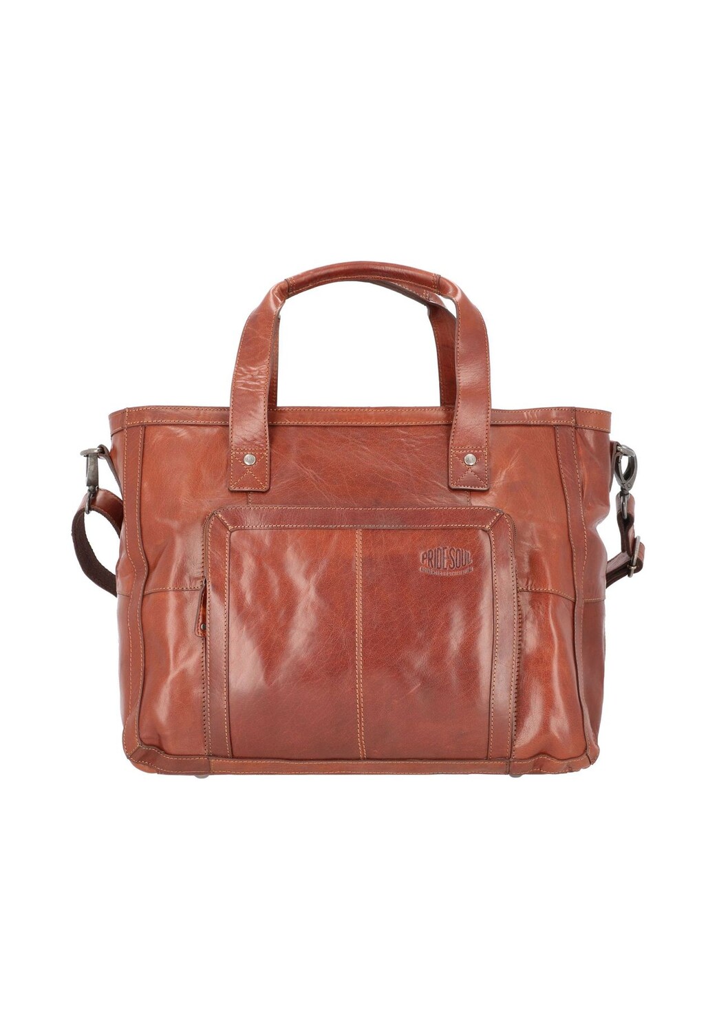 Дорожная сумка Weekender кожаная 46 см PRIDE AND SOUL, цвет Cognac 
Дорожная сумка Weekender кожаная 46 см PRIDE AND SOUL, цвет Cognac