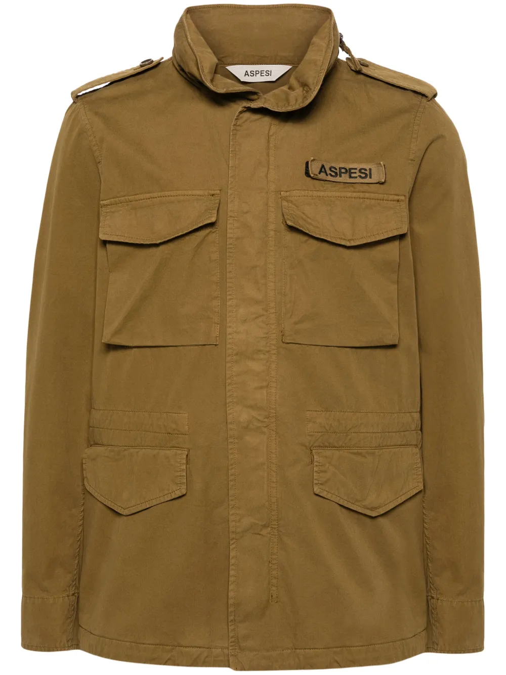 Куртка в стиле милитари с карманами ASPESI, коричневый
Куртка в стиле милитари с карманами ASPESI, коричневый
