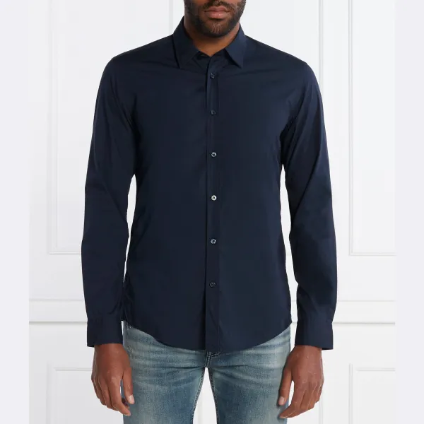 Рубашка узкого кроя S-roan Boss, синий
Рубашка узкого кроя S-roan Boss, синий