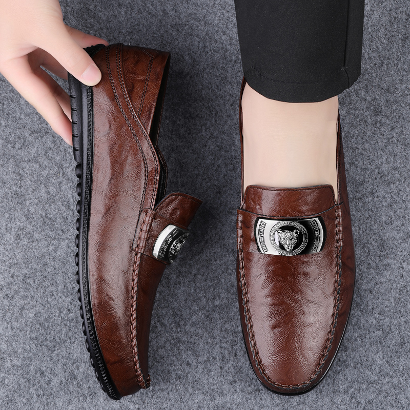 Гоммино Лоферы Мужские Черные KUPE, Черные с Вырезами 
Гоммино Лоферы Мужские Черные KUPE, Черные с Вырезами