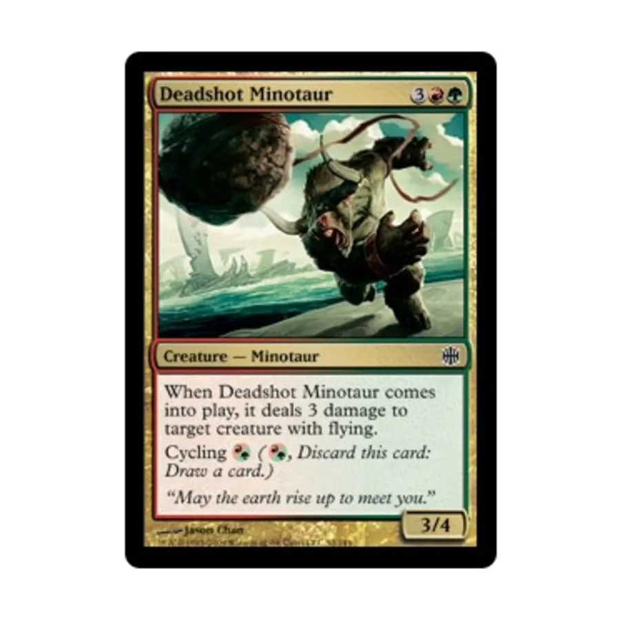 CCG Дэдшот Минотавр (клавиша C), MTG - Alara Reborn
CCG Дэдшот Минотавр (клавиша C), MTG - Alara Reborn