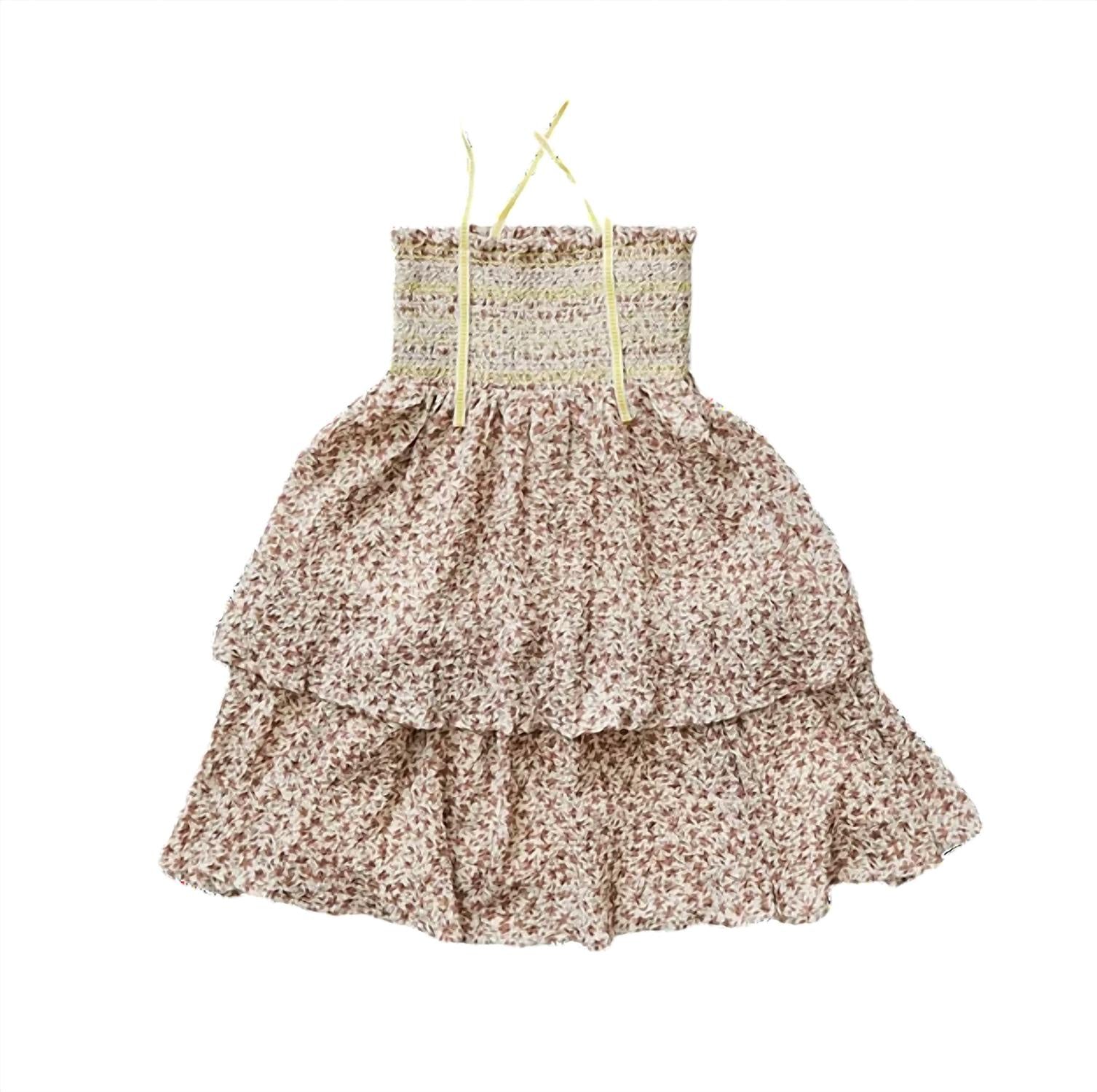 Детское платье Searsucker с цветочным принтом в коричневом цвете Hey Kid
Детское платье Searsucker с цветочным принтом в коричневом цвете Hey Kid