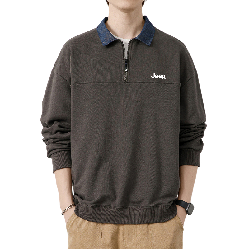 Свитшот Leisure Collection Unisex Jeep, темно-серый
Свитшот Leisure Collection Unisex Jeep, темно-серый