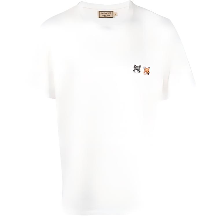 Футболка Maison Kitsuné с логотипом и круглым вырезом Maison Kitsune, белый
Футболка Maison Kitsuné с логотипом и круглым вырезом Maison Kitsune, белый