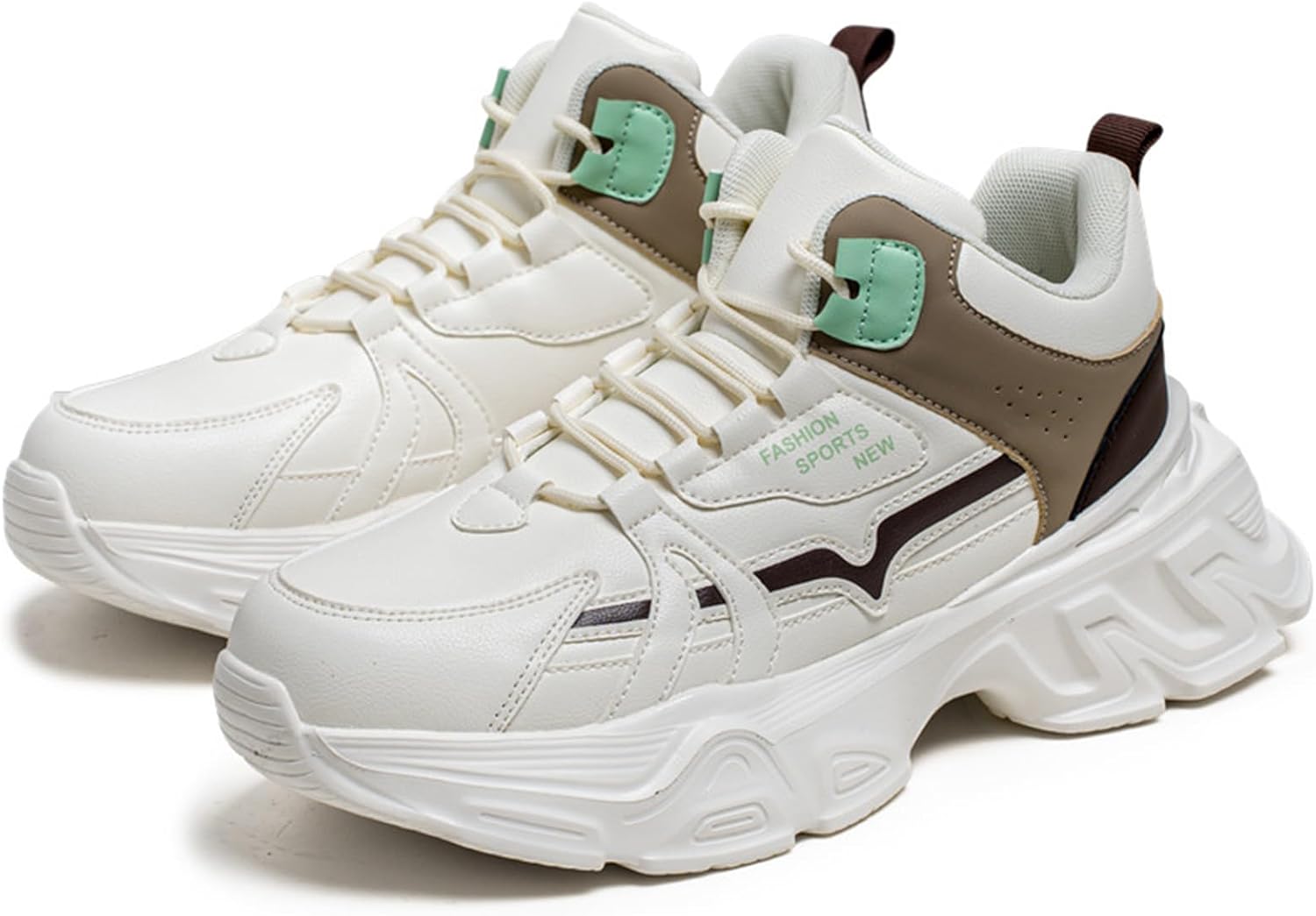 Мужские высокие кеды повседневные спортивные ботинки массивные высокие модные кроссовки для мужчин Spwagym, бежевый
Мужские высокие кеды повседневные спортивные ботинки массивные высокие модные кроссовки для мужчин Spwagym, бежевый