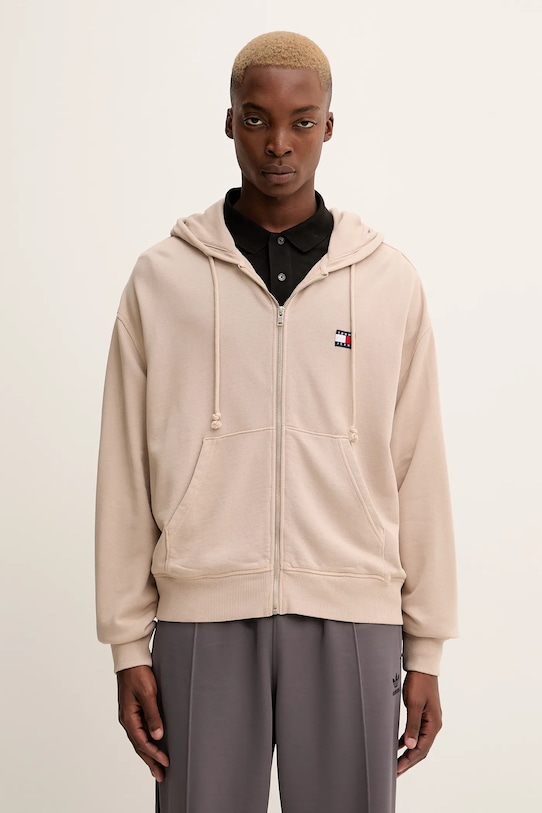 Хлопковая толстовка Tommy Jeans, бежевый
Хлопковая толстовка Tommy Jeans, бежевый