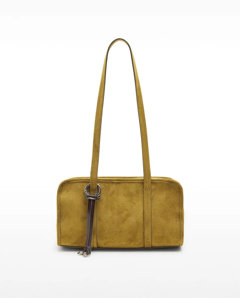 Сумка через плечо в стиле боулинга с несколькими отделениями и застежкой-молнией с эффектом замши Parfois, горчичный
Сумка через плечо в стиле боулинга с несколькими отделениями и застежкой-молнией с эффектом замши Parfois, горчичный