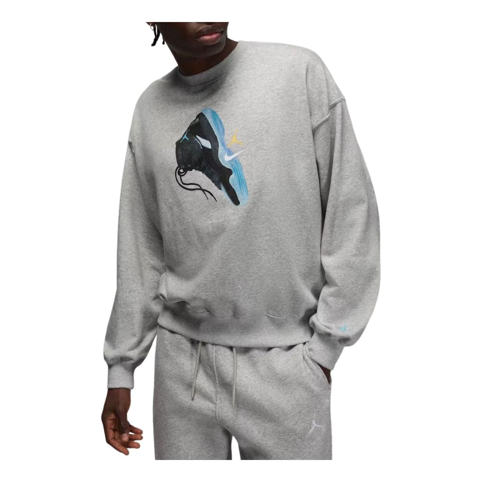 Свитшот Air Jordan Brooklyn Fleece Crewneck 'Grey Heather Gamma Blue'
Свитшот Air Jordan Brooklyn Fleece Crewneck 'Grey Heather Gamma Blue'