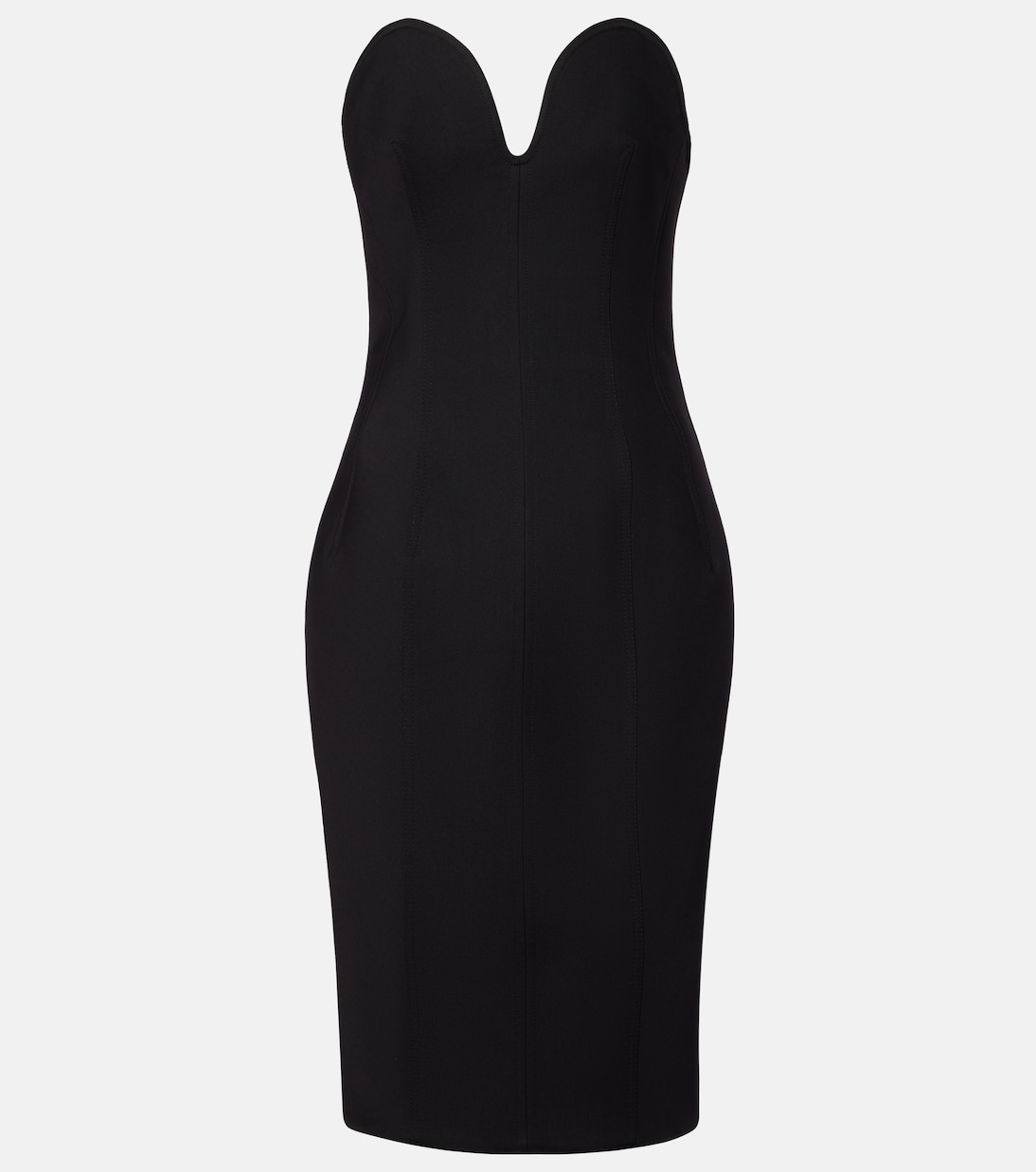 Шерстяное платье миди без бретелек Bottega Veneta, черный
Шерстяное платье миди без бретелек Bottega Veneta, черный