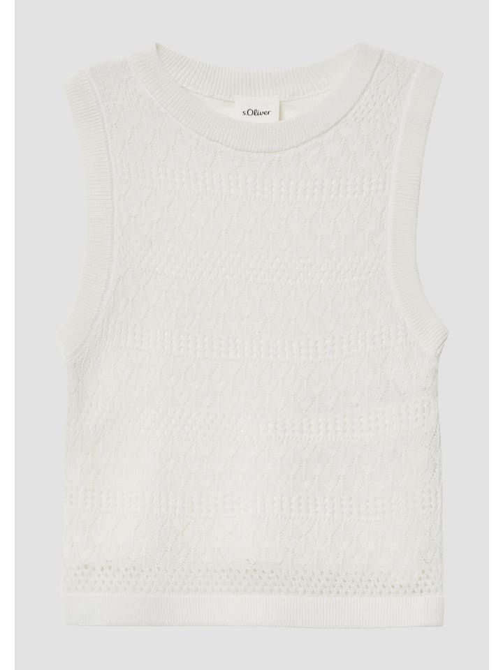 s.Oliver Вязаный жилет цвета 0210_ecru
s.Oliver Вязаный жилет цвета 0210_ecru