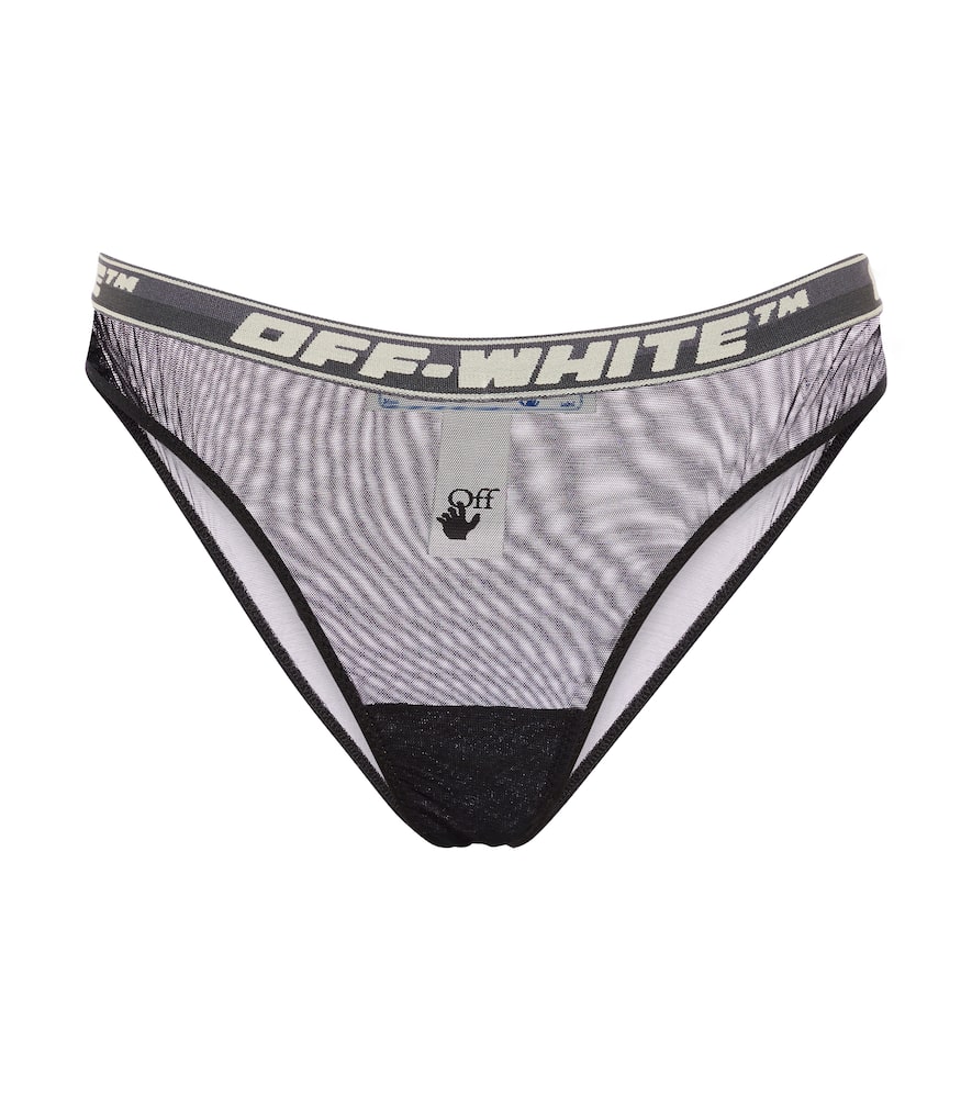 Брифы с логотипом из сетки Off-White
Брифы с логотипом из сетки Off-White